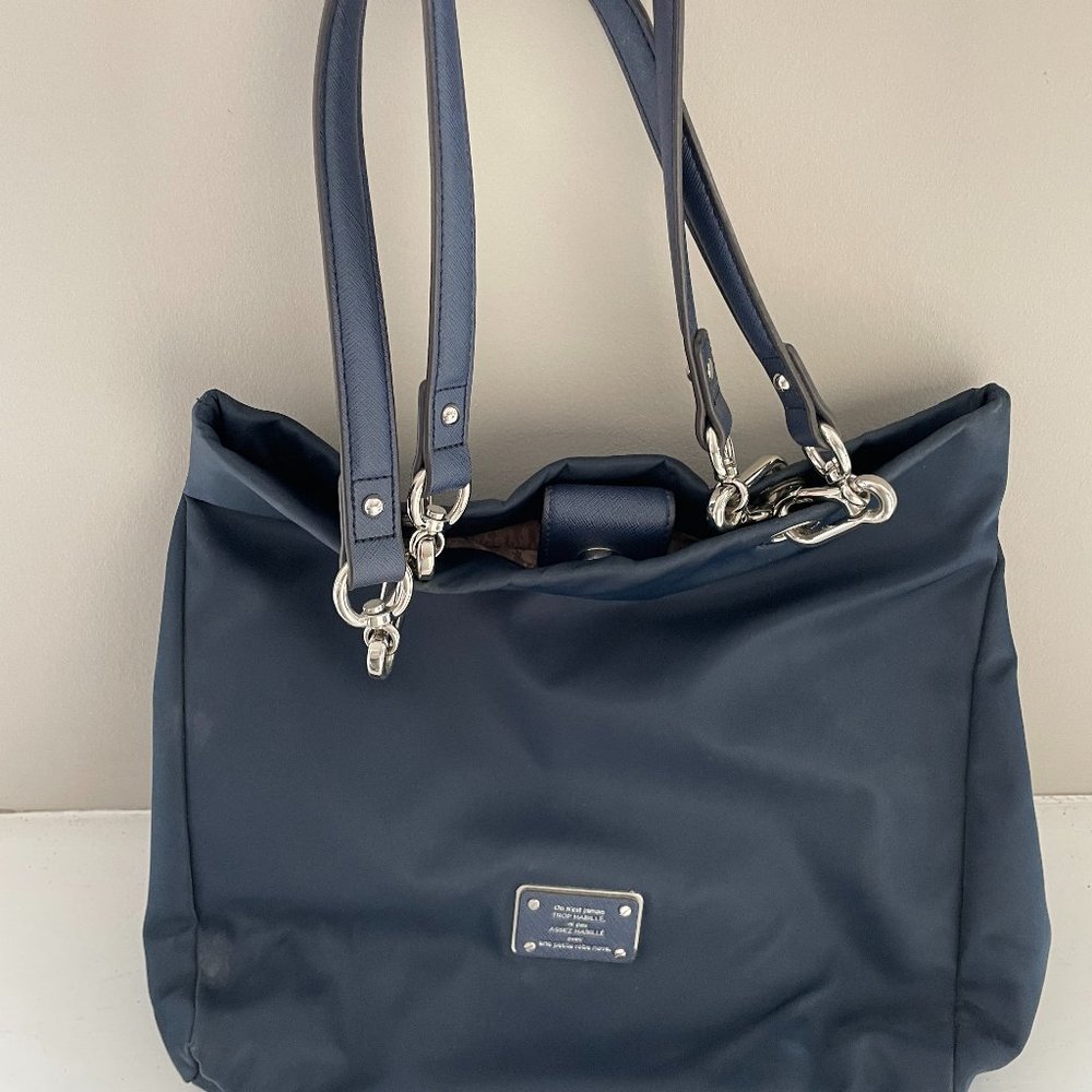 Karl Lagerfeld Paris Blue NylonTote Bag